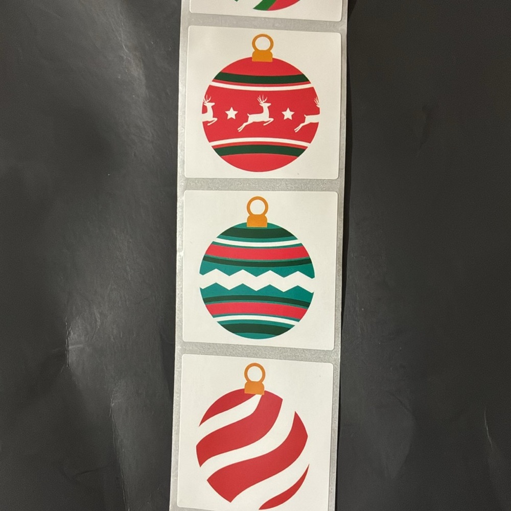 1,000 LARGE ORNAMENT STICkERS - Picture 3 of 11